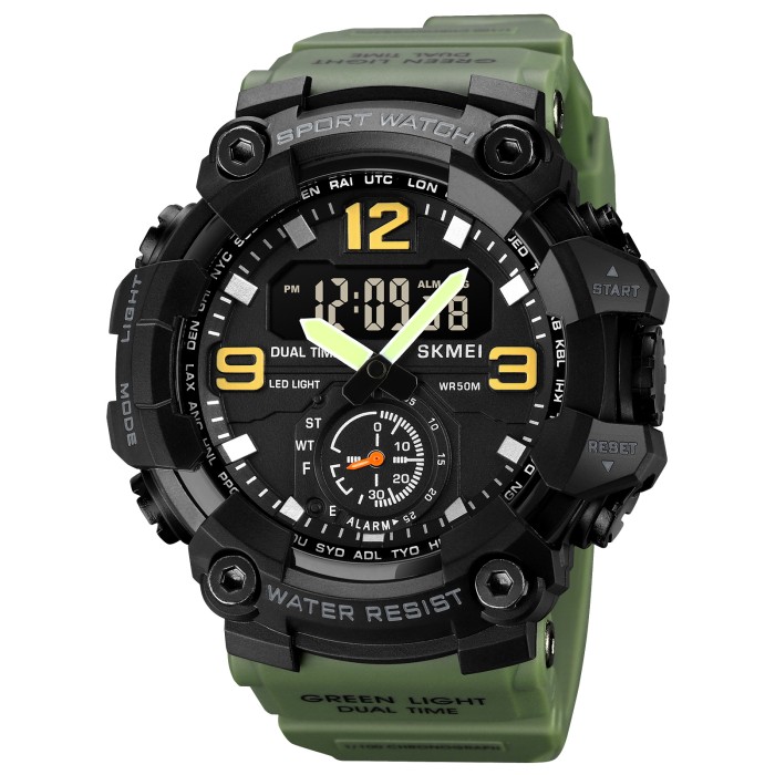 Skmei 1965AG army green.