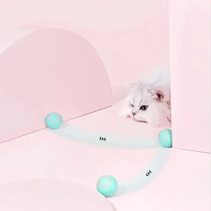 Игрушка для кошек Stress Cat / Шарик с силовой гравитацией, который сам катается для котов и котят LY-599