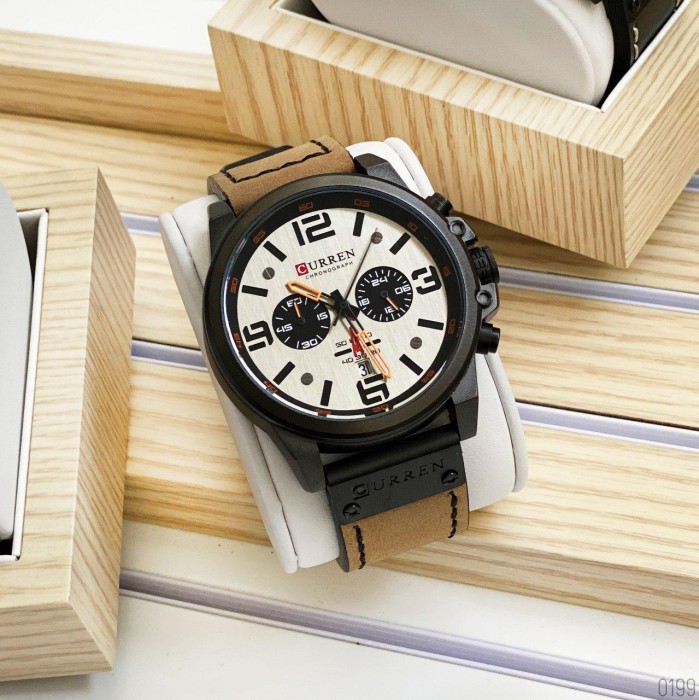 Curren 8314 Khaki-Black