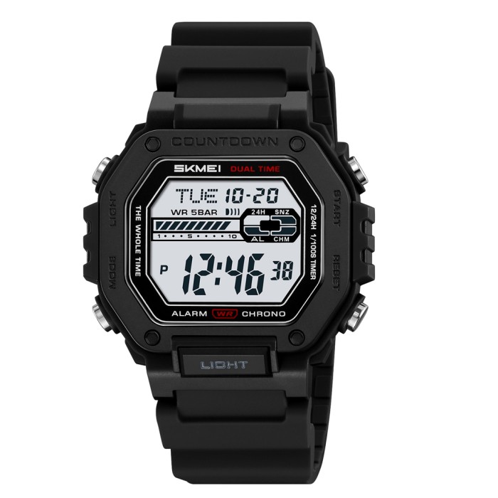 Skmei 2523BKWT Black-White