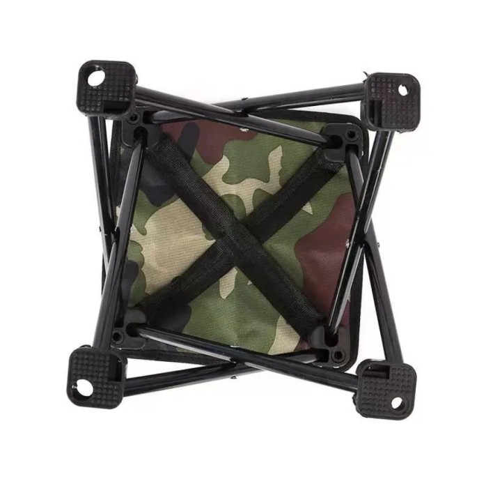 Стул туристический складной HX-32*32*28 см,чорний