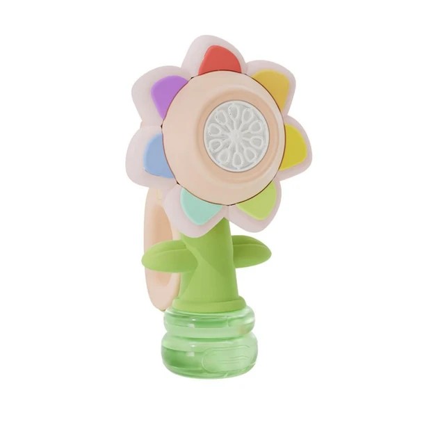 Генератор мыльных пузырей в форме подсолнуха с подсветкой Seven COLOR FLOWER