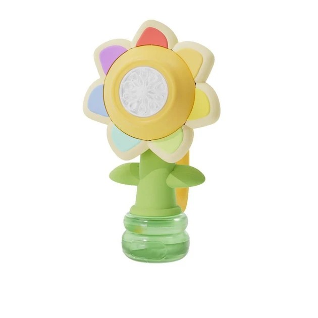 Генератор мыльных пузырей в форме подсолнуха с подсветкой Seven COLOR FLOWER