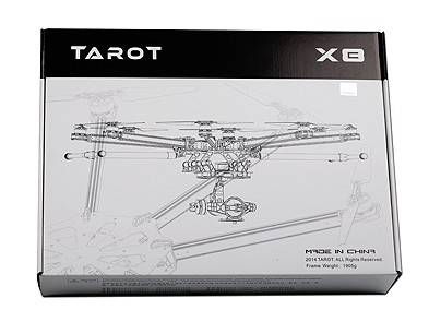 Карбонова рама октокоптера Tarot X8 1050мм складана з шасі, що забираються (TL8X000)