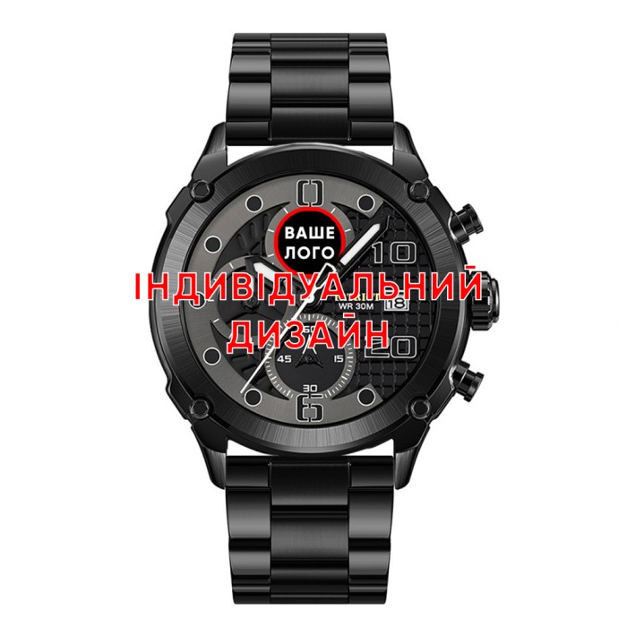 Awarder 016 Black-Black-Steel Індивідуальний дизайн