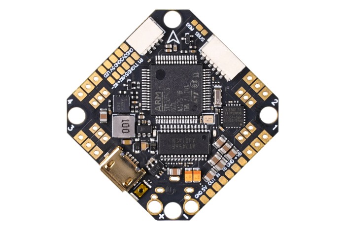 Контролер BetaFPV Toothpick F405 2-4S AIO 20A BL32 V4 BMI270 для квадрокоптерів