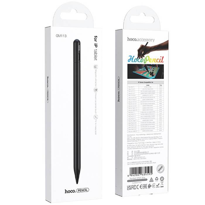 Стилус Hoco GM113 Active capacitice pen for iPad White