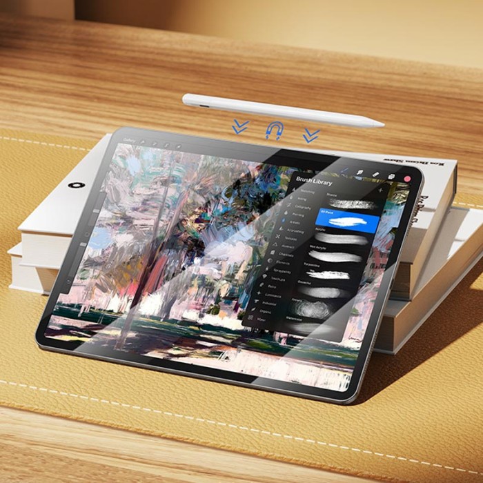 Стилус Hoco GM113 Active capacitice pen for iPad White