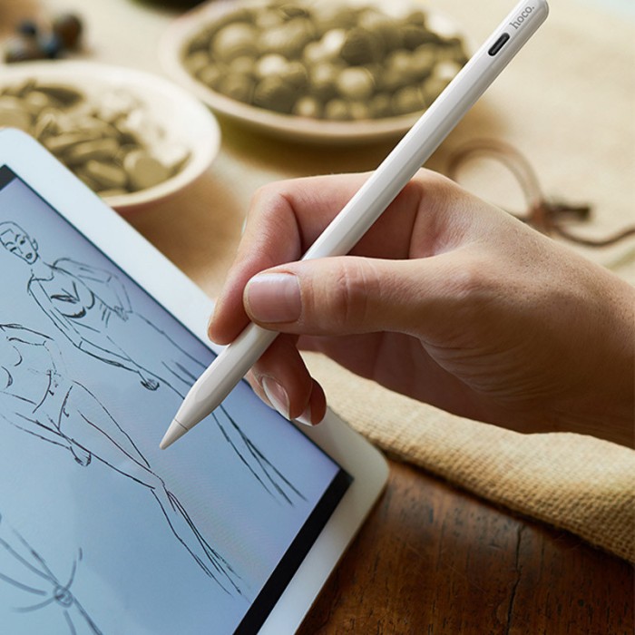 Стилус Hoco GM113 Active capacitice pen for iPad White