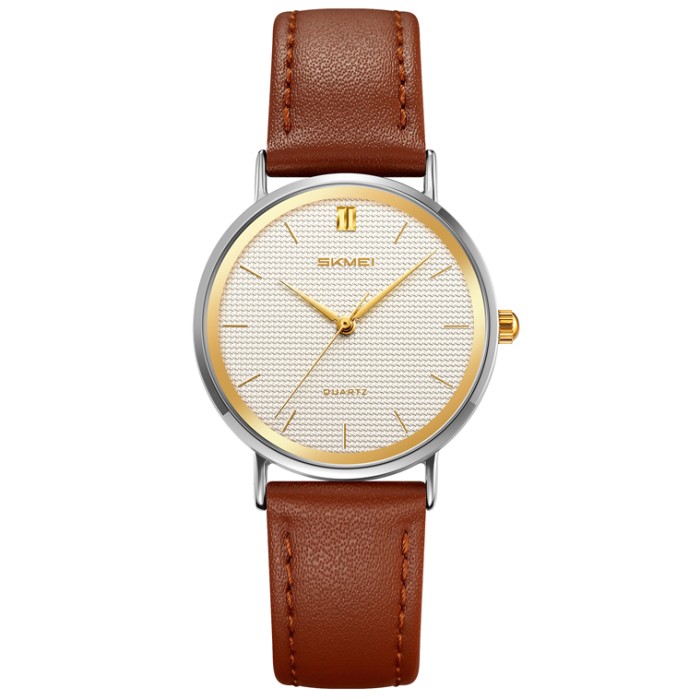Skmei 2568SIBN Silver-Brown