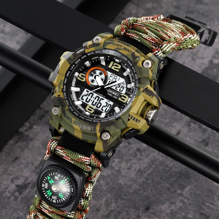 Skmei 1283NCMAG Camo Green