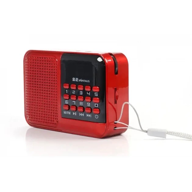Радиоприёмник аккумуляторный BKK S61 Радио колонка с FM USB MicroSD