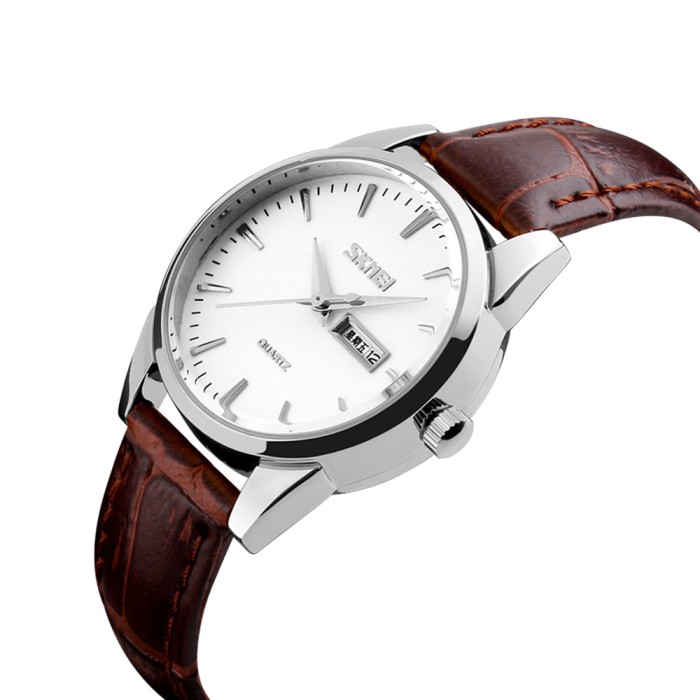 Skmei 9073SIWT-S Silver-White lady SALE