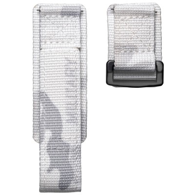 Ремінець для годинника Hemsut HS131 Military nylon Velcro Camo White 22 mm