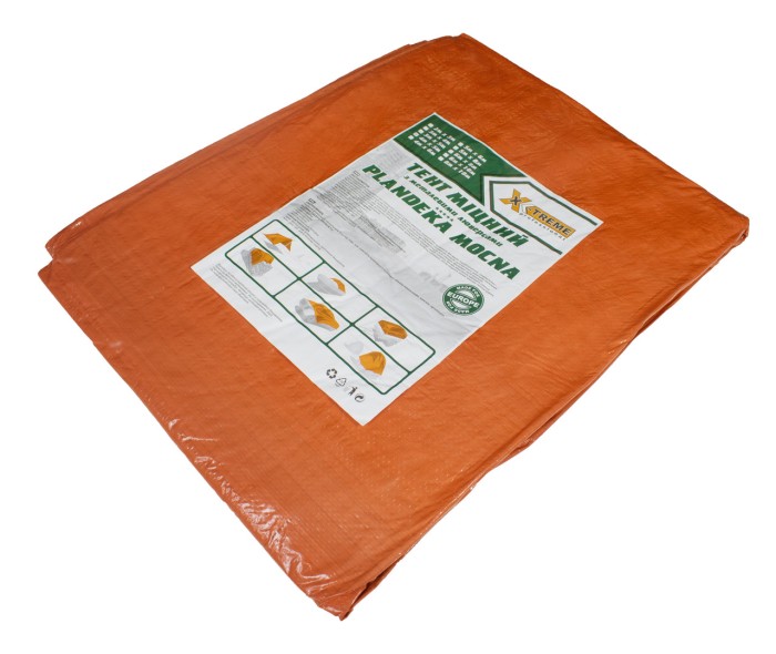 Тент 120 г/м2. 6м х 8м "ORANGE"тенти від дощу та сонця