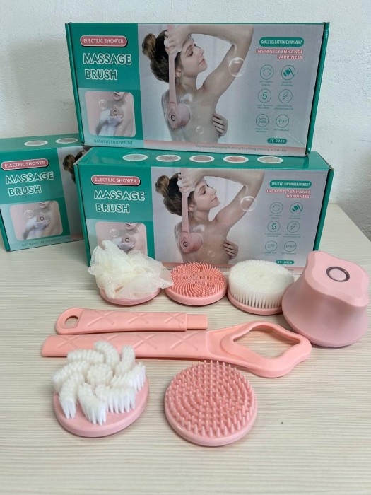Электрическая массажная щетка для тела Cleaning brush N707