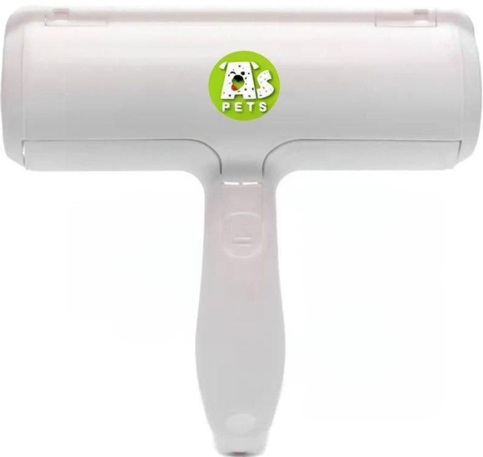Щетка для сбора и удаления шерсти животных Белая Pet Hair Remover Roller ролик с контейнером для чистки