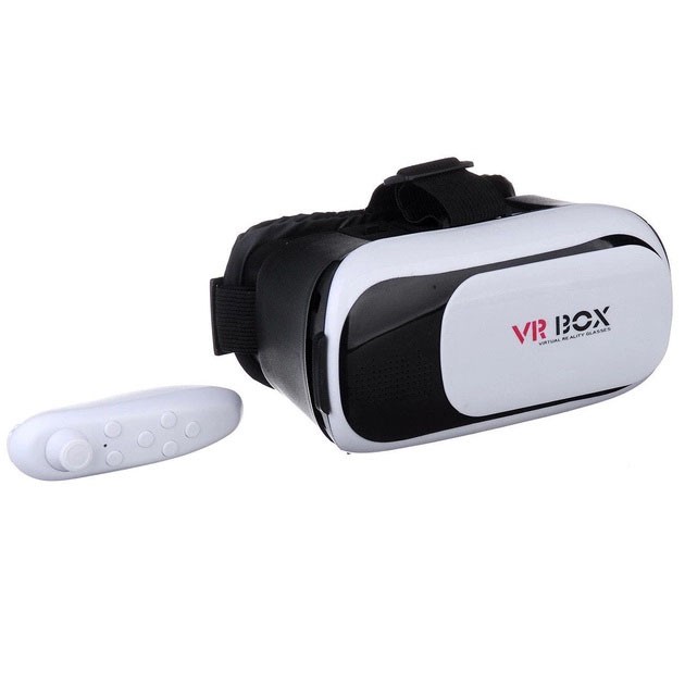 VR box для телефону, Окуляри Віртуальної Реальності, Віар бокс, VR окуляри для смартфона з налаштуваннями
