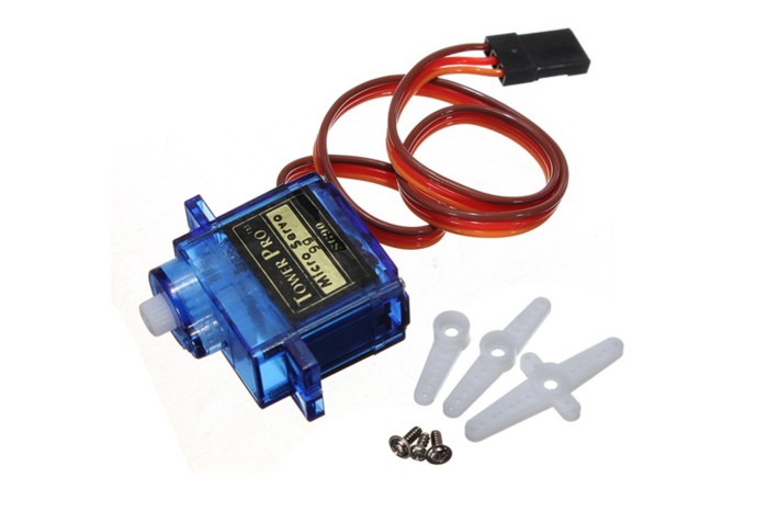 Сервопривід мікро 9г Tower Pro SG90 1.2кг/0.12сек