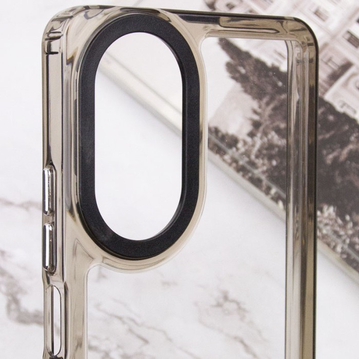 Чохол TPU+PC Colorside для Oppo A58 4G Gray