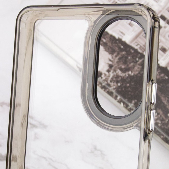 Чохол TPU+PC Colorside для Oppo A58 4G Gray