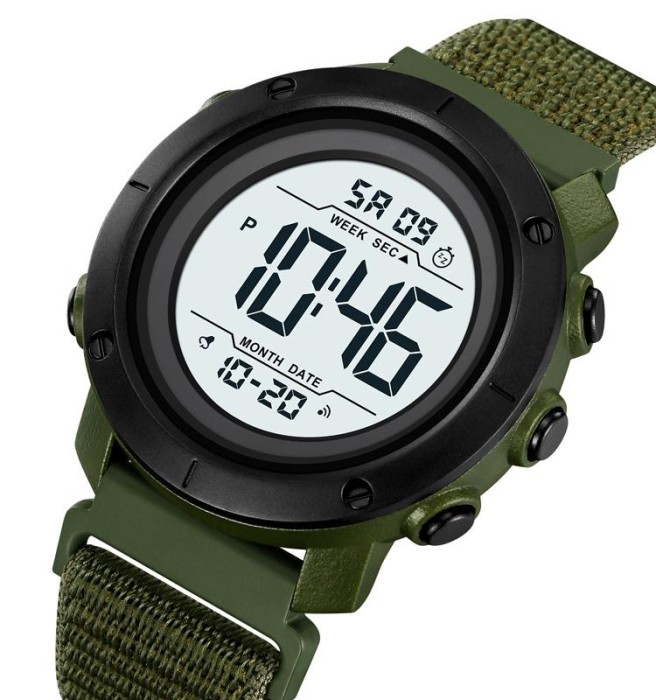 Skmei 2497NAGWT Army Green-Wnite
