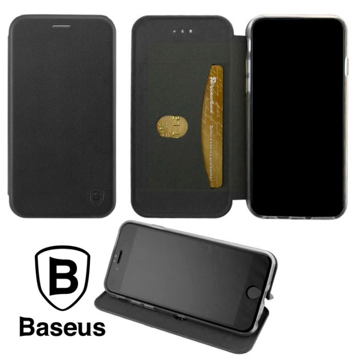 Чехол-книжка Baseus Premium Edge Huawei Y6p черный