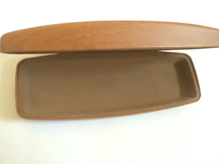 Футляр чехол для очков Wood MS твердый