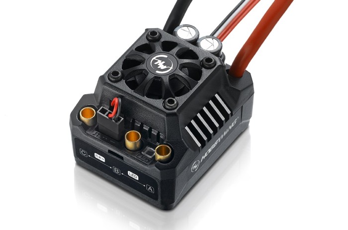 Регулятор ходу HOBBYWING EZRUN MAX10 SCT 120A 2-4S вологозахищений для автомоделей