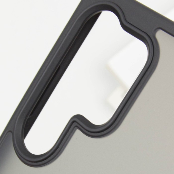 TPU+PC чохол Metal Buttons with MagSafe Colorful для Samsung Galaxy S25 Ultra Сірий / Grey