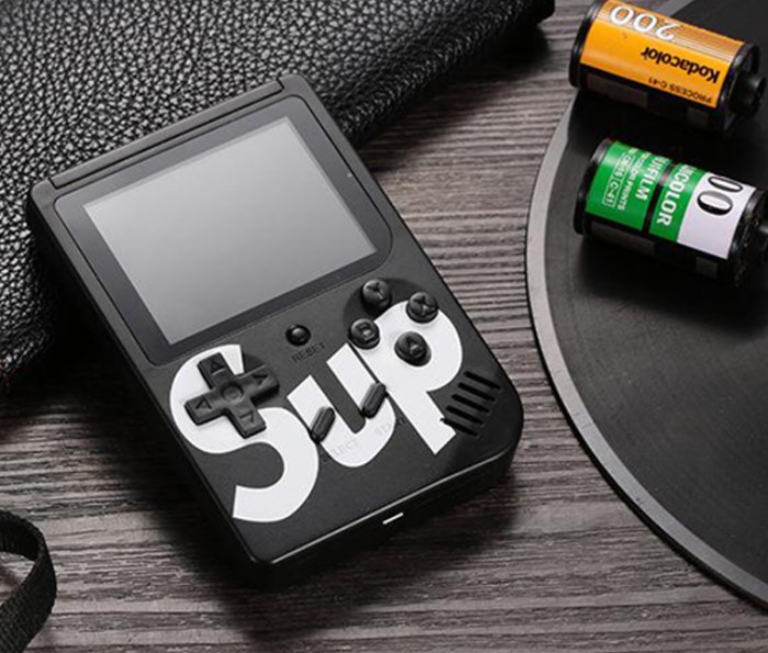 Ретро приставка Sup консоль с цветным LCD экраном без джойстика 8-bit 400 игр