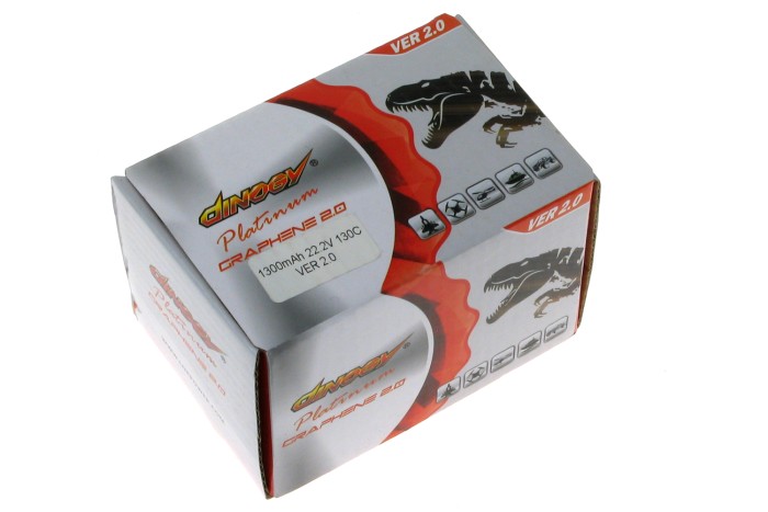 Акумулятор для квадрокоптера Dinogy PLATINUM G2.0 Li-Pol 1300 мАг 22.2 В 77x35x50 мм XT60 130C