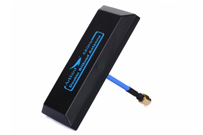 Антена FPV 5.8GHz ArkBird BiQuad 12DBi (hard wire RP-SMA)