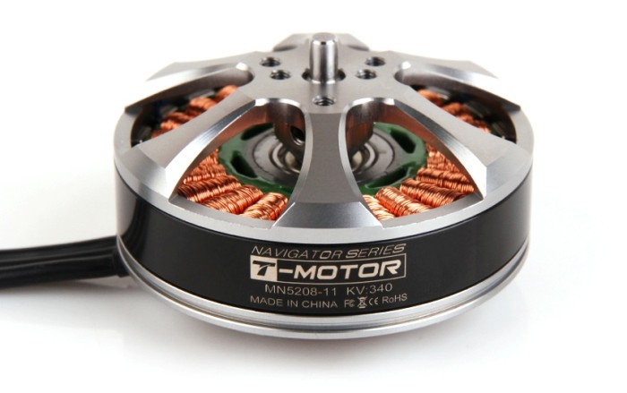 Мотор T-Motor MN5208-11 KV340 4-6S 850W для мультикоптерів
