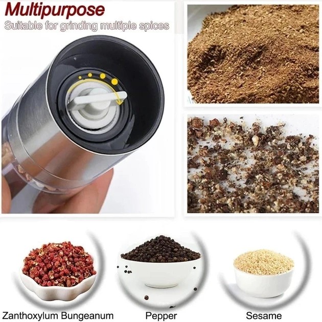 Мельница для специй Duo Grinder, мельница для соли, перца и специй