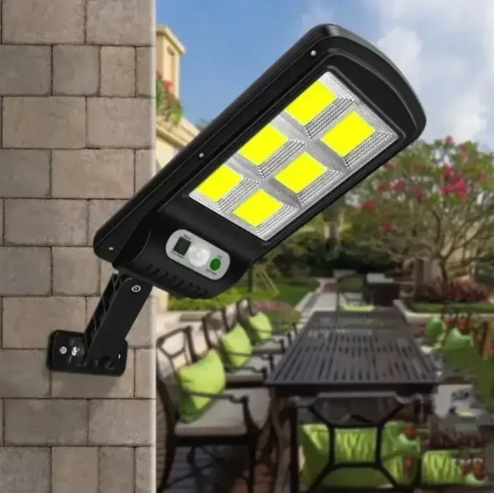 УЦЕНКА! Уличный фонарь на столб с пультом на солнечных батареях Solar Light 6COB (Плохая упаковка 3079)