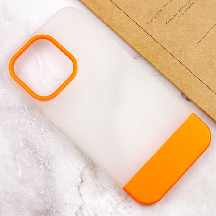 Чохол TPU+PC Bichromatic для Apple iPhone 13 Pro Max (6.7") Matte / Orange