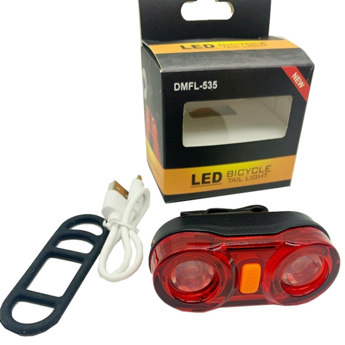 Велоліхтар DMFL-535-2LED STOP