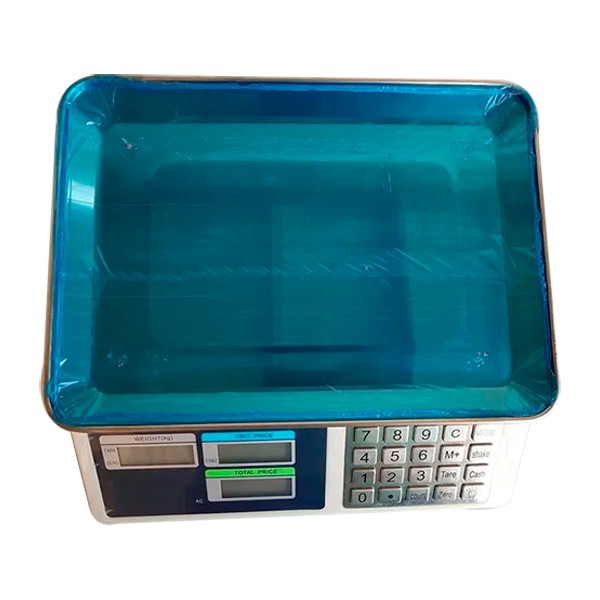 Весы торговые электронные со счетчиком цены ACS KitchenTech KT218 50кг 6V (металл)