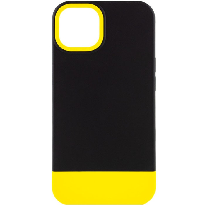 Чохол TPU+PC Bichromatic для Apple iPhone 13 (6.1") Navy Blue / White