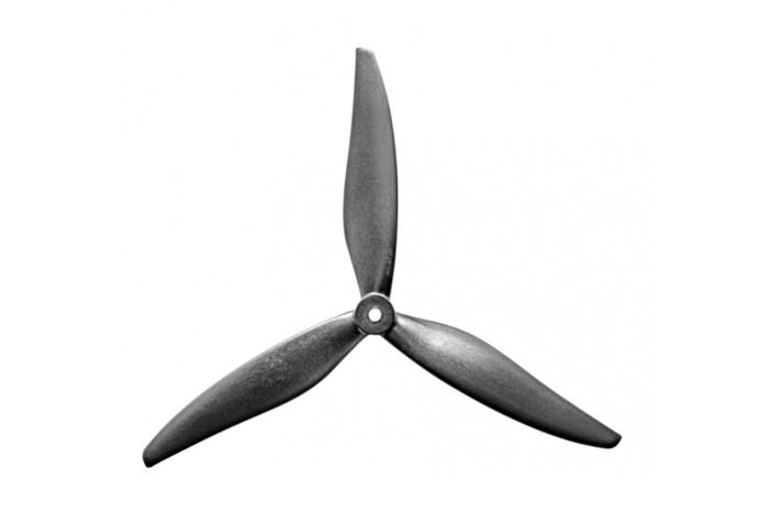 Пропелери GemFan 8040-3 армований нейлон 1CCW+1CW (чорний)