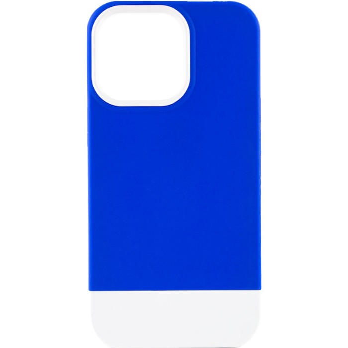 Чохол TPU+PC Bichromatic для Apple iPhone 13 Pro (6.1") Navy Blue / Yellow