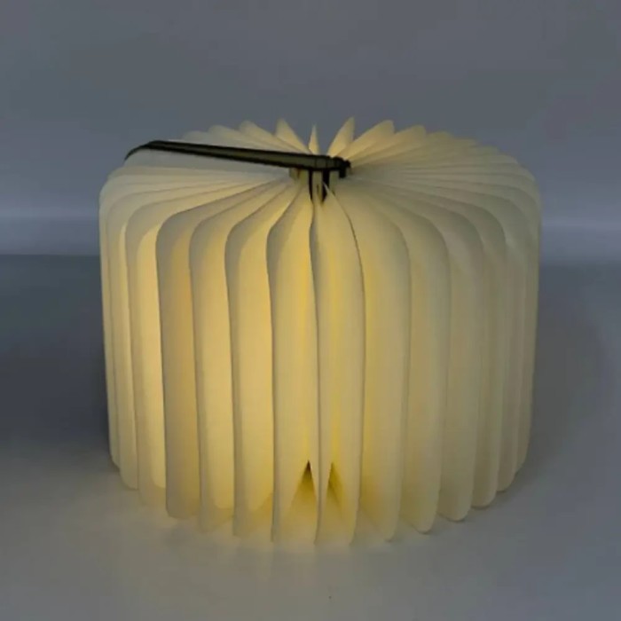 Настольная лампа светильник в виде книги Foldable Book Lamp Ночник для детской комнаты 7259