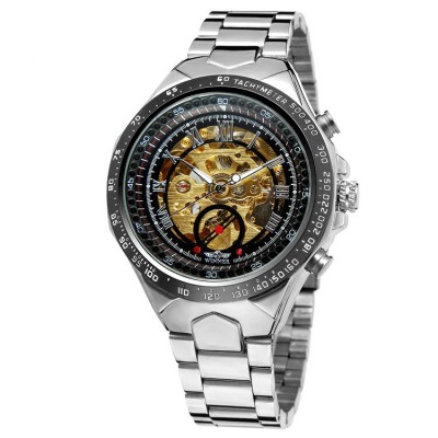 Winner 8067 Silver-Black-Gold Red