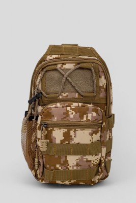 Сумка слінг чоловіча, колір хакі, 244RA-926