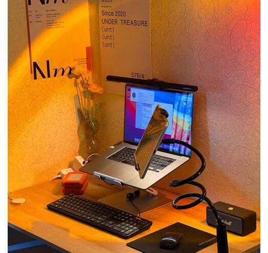 Проекционный светильник Sunset Lamp с эффектом заката, рассвета fm-23