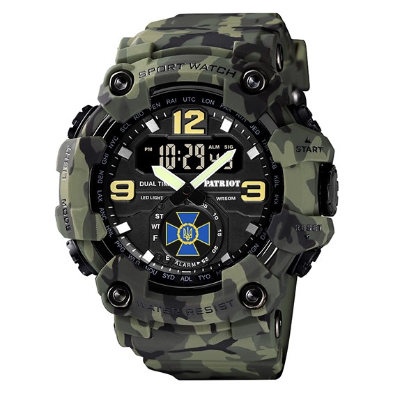 Patriot 004CMGRSBU СБУ Зелений камуфляж + Коробка.