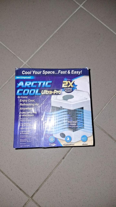 УЦЕНКА! Портативный мини кондиционер с увлажнителем воздуха 5X Arctic Cool Ultra Pro (Плохая упаковка 2380)