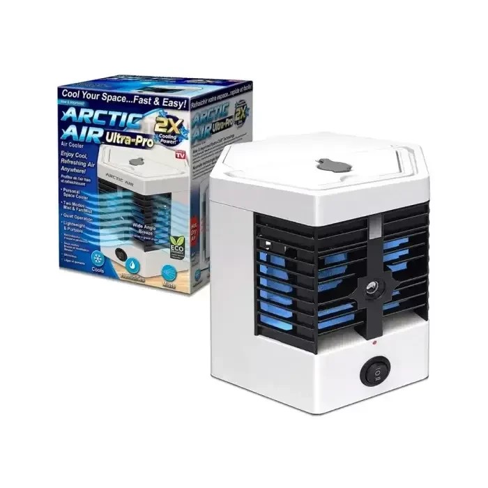 УЦЕНКА! Портативный мини кондиционер с увлажнителем воздуха 5X Arctic Cool Ultra Pro (Плохая упаковка 2380)