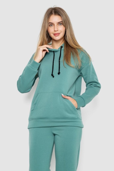 Спорт костюм жіночий на флісі, колір сливовий, 241R1530